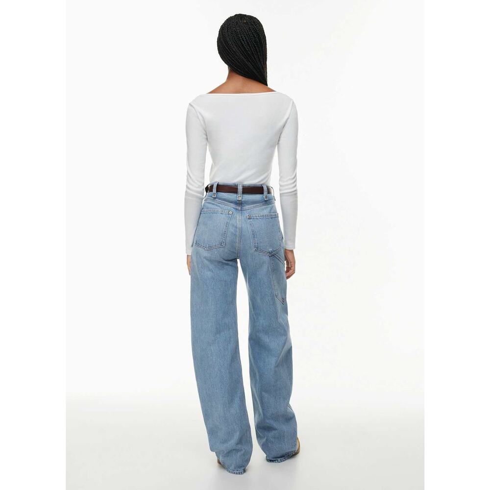 Re/Done Superhigh Workwear Jeans Size 27 - Picture 3 of 12